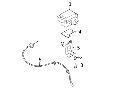 Cruise Control System for 2008 Mazda Tribute #0
