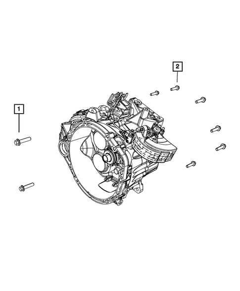 Mounting and Skid Plate for 2008 Dodge Caliber #1