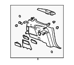 25956761 - : Quarter Trim Panel for GM Image