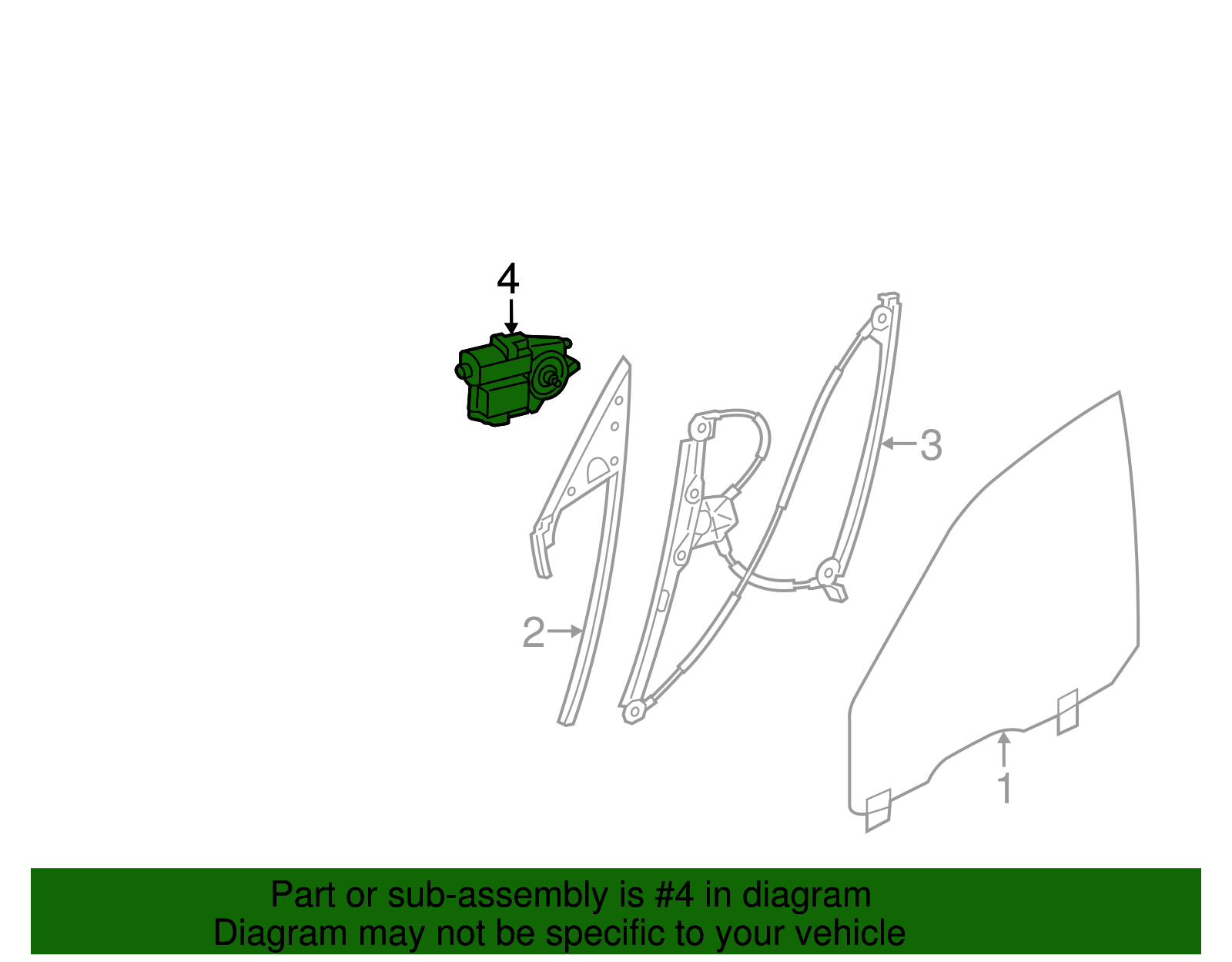 Window Motor - BMW (67627207008)