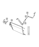 68269734AA - Cooling: Jumper Tube for Ram: 1500 Image