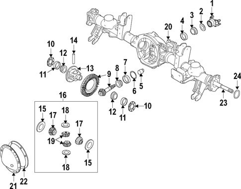 Propeller Shaft for 2008 Jeep Commander #0