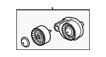 T2H38134 - Belts &amp; Cooling: Accessory Drive Belt Tensioner Assembly for Jaguar Image