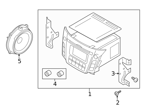 Sound System for 2015 Hyundai Elantra GT #0