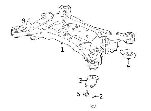 Suspension Mounting for 2024 Acura TLX #2
