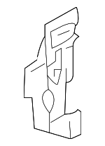 6L2Z78023A60A - Body: Insulator for Ford: Explorer, Explorer Sport Trac | Mercury: Mountaineer Image