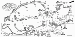 91902S2X003 - Electrical/Exhaust/Heater/Fuel: PLASTER, WIRE HARNESS (50X100) for Honda Image