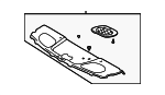 856502D200LT - Body: Package Tray for Hyundai Image