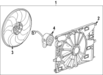 42900629 - Cooling System: Fan Assembly for Buick: Envista | Chevrolet: Trax Image