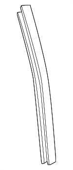 51355B597C8 - Body: Window Guide Web Cover Right 513240 for BMW: 530i, 530i xDrive, 540i xDrive, 550e xDrive, i5, M5 Image