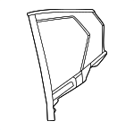 51355A058C7 - Body: Fixed Glass for BMW: 530i, 530i xDrive, 540i xDrive, 550e xDrive, i5, M5 Image