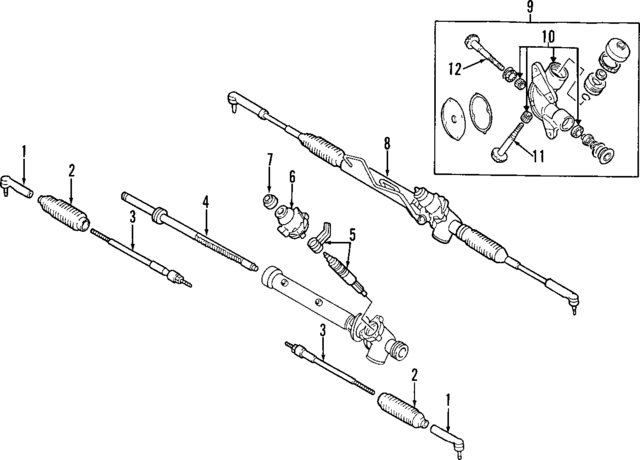 487700W600 - Steering: Gear Housing for INFINITI: QX4 Image