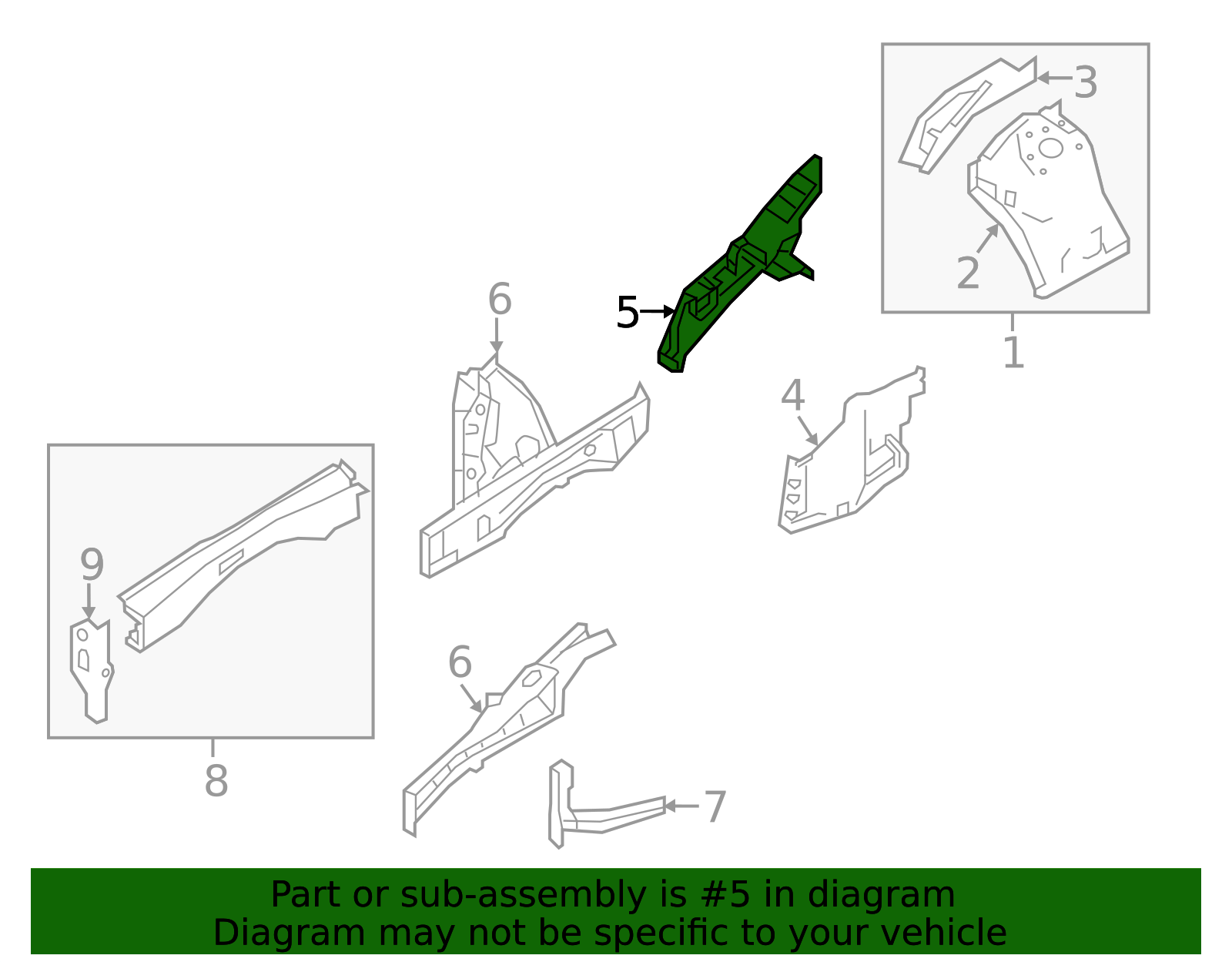 Upper Rails Locationone 2015-2016 Nissan Pathfinder Upper Rail F4181-9PBMA | Scott Evans Nissan ...