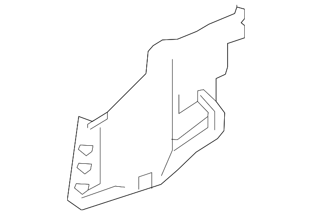 648389NB0B - Side Shield 2015-2020 Nissan Pathfinder