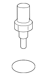 37870RTA005 - Cooling System: Temp Sensor for Honda: Accord, Accord Crosstour, Civic, Crosstour, Element, Fit, HR-V, Odyssey, Passport, Pilot, Ridgeline, S2000 Image