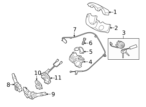 Ignition Lock for 2011 Kia Soul #0