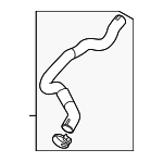 PX1P1354X - : Outlet Hose for Mazda: 3, CX-50 Image