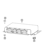 6104708AA - Electrical: Hex Nut for Mopar Image