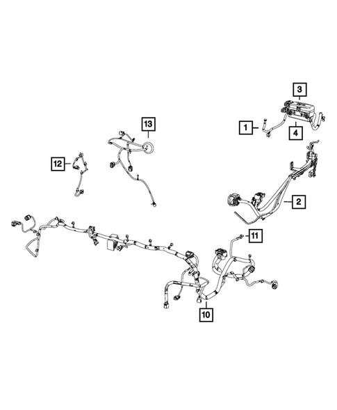 Wiring-Headlamp to Dash for 2015 Ram 2500 #0