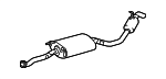 174300P181 - : Muffler &amp; Pipe for Lexus: RX350 Image
