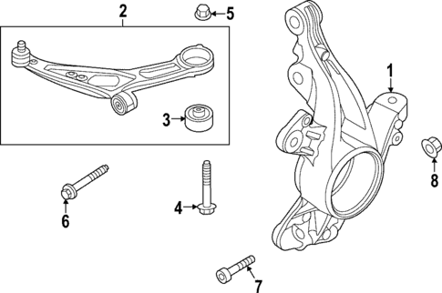 Suspension Components for 2025 Ford Maverick #0