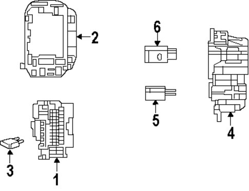 Fuse & Relay for 2024 Mercedes-Benz E450 #7