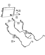 5183297AB - Steering: Power Steering Hose Clip for Mopar Image