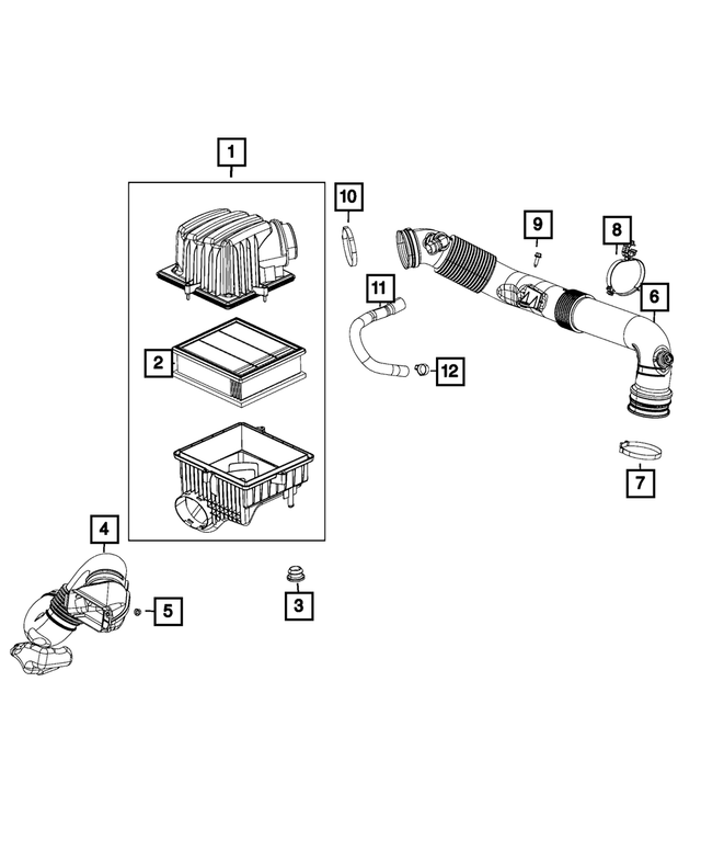68253473AA - Fuel: Retaining Strap for Mopar Image