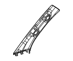 6LF111T7AE - : A Pillar Molding, Left for Mopar Image