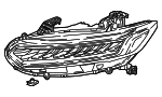 33150TVAA62 - : Headlamp Assembly for Honda Image