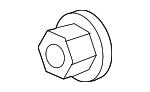9017914045 - Suspension: Strut Nut for Lexus: LS460, LS500, LS500h, LS600h, RC F, RC200t, RC300, RC350, SC430 Image