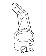 4F0260197E - HVAC: Dehydrator Bracket for Audi: A6, A6 Quattro, S6 Image