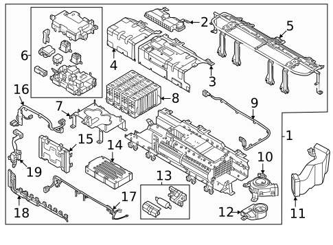 Battery for 2023 Kia Sportage #0