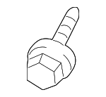 MS452357 - Body: Splash Shield Screw for Mitsubishi Image