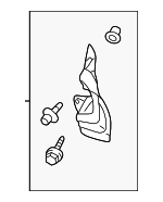 MR539631 - Body: Splash Shield for Mitsubishi Image
