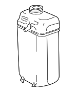 17111436381 - : Reservoir Tank for BMW: 525i, 528i, 530i Image