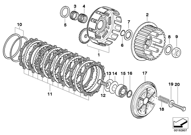 21217700181 - : Couplng Cap for BMW-Motorrad Image