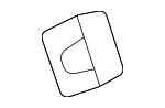 74481TZA013 - Body: Inlet Cover Clip for Honda Image