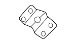 90684T6L003 - Body: Fuel Pocket Clip for Honda Image