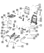 68071179AA - Interior Trim: Seat Shield, Left for Mopar Image