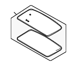 30716376 - Body: Glass Panel for Volvo: S60, S80, V70, XC70 Image