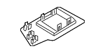 83A807652B - Body: Control Module Bracket for Audi Image image
