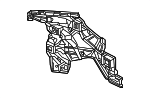 2368801100 - Body: Bumper Cover Support Rail for Mercedes-Benz Image