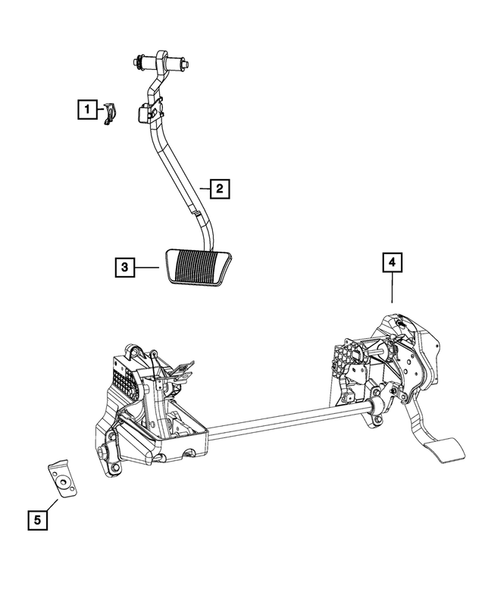 Brake Pedals for 2014 Jeep Cherokee #0