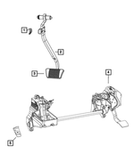 68232659AA - Brakes: Master Cylinder Push Rod Pin Clip for Mopar Image