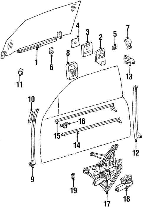 Front Door for 1998 Mercedes-Benz CL600 #0