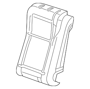 39096890 - : Part# 39096890 Jet Black Rear Driver Side Seat Back Cover for Buick: Cascada Image