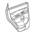 5HR371DVAN - : Rear Door Trim for Jeep: Grand Cherokee Image