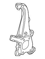 432010C010 - Suspension: Knuckle for Toyota Image