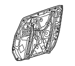 2547201702 - Body: Regulator Module for Mercedes-Benz Image